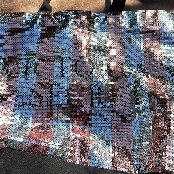 Victoria Secret Sequin Tote Bag - Picture 2 of 8